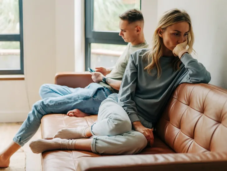 Person navigating relationship insecurity, fear of rejection, conflict and abandonment