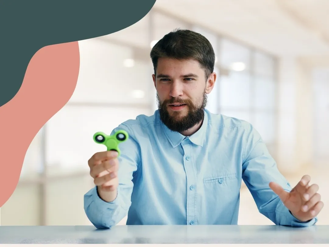 Person with Adult ADHD seeking ADHD therapy and ADHD coaching
